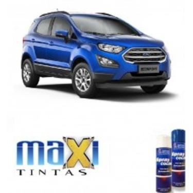 Imagem de Spray automotivo azul belize + verniz spray 300ml - Sherwin Williams