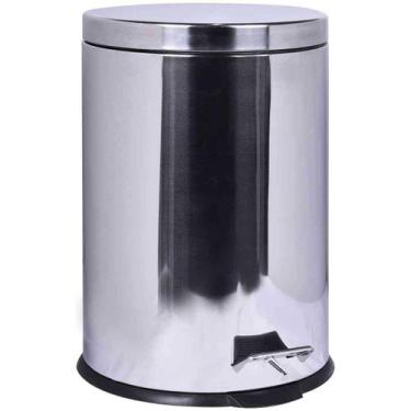 Imagem de Lixeira de Aço Inox com Pedal 5 Litros Kala