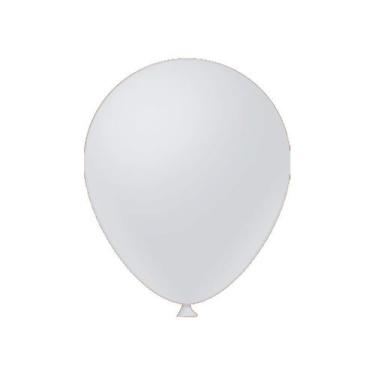 Imagem de Balão de Festa Látex Liso - Branco - Festball - Rizzo