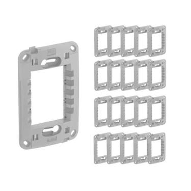 Imagem de Kit 20 Suportes Para Tomadas Weg Composé 4x2 S/ Placa