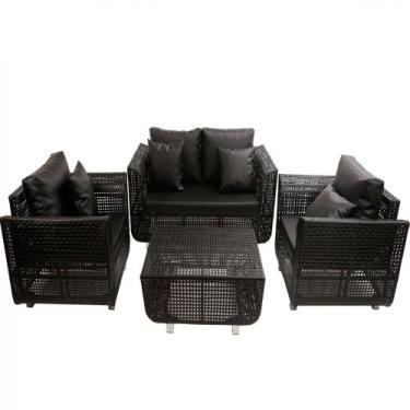 Imagem de Jogo de Sofá e Poltronas Malibu com Mesa em Alumínio - Jardim, Área, E