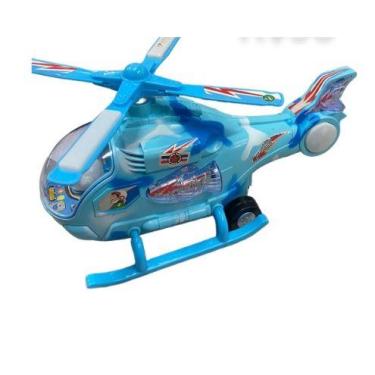 Imagem de Brinquedo Infantil Helicóptero Com Luzes E Som . - toy king
