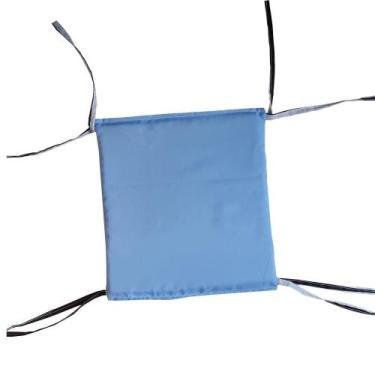 Imagem de Cama Rede Para Gatos Fixar Cadeira Rede Almofada Azul 45X45 - Pet Best