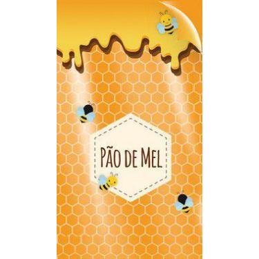 Imagem de Saco Decorado Pão de Mel - 11cm x 19,5cm - 50 unidades - Cromus - Rizz