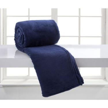 Imagem de Manta Microfibra  King Home Design - CORTTEX, Azul