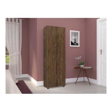 Imagem de Armário Multiuso Cordoba 2 Portas com Chave Amendoa Rede Móveis - Prim