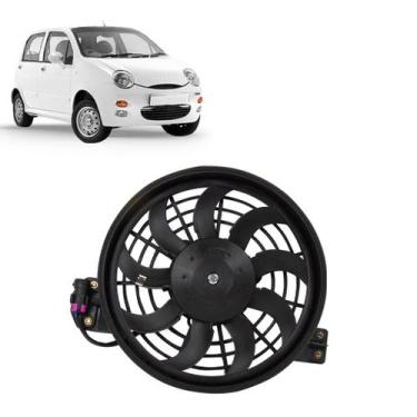 Imagem de Eletroventilador Chery QQ 1.1 16v Gasolina 2011 A 2015 - SEEDS AUTOMOT