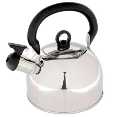 Imagem de Chaleira Inox Mor 7701 2L Com Apito, INOX
