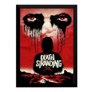 Imagem de Quadro Death Stranding Game Arte Poster Moldurado - Fanarte