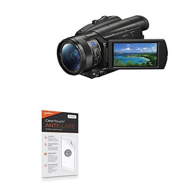 Imagem de Protetor de tela Sony FDR-AX700, BoxWave [ClearTouch antirreflexo (pacote com 2)] Película fosca anti-impressão digital para Sony FDR-AX700, PXW-FS5 | Alpha a6500