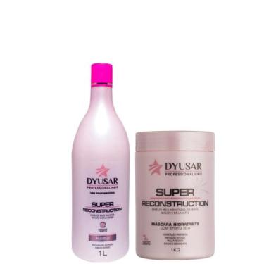 Imagem de Terapia Capilar Reconstrução Shampoo + Máscara Grande DYUSAR - DYUSAR 