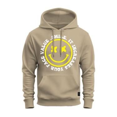 Imagem de Moletom Smyle Hum Blusa De Frio Confortável Varias Cores - Nexstar, Be