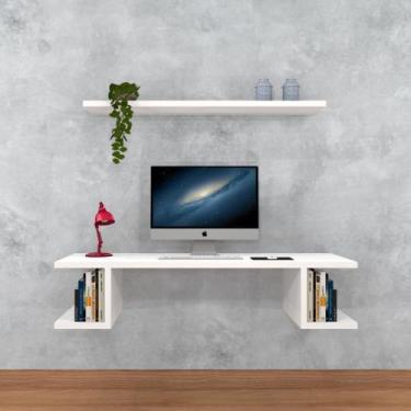 Imagem de Mesa Gamer Suspensa Prateleira Grande - morali