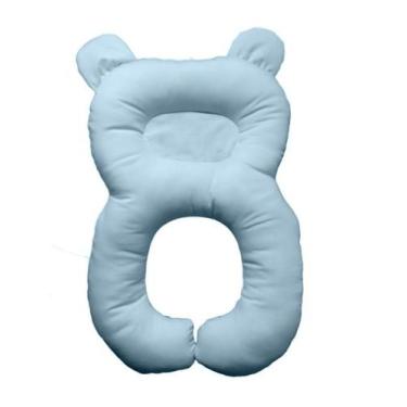 Imagem de Almofada Apoio Pescoço Que Evita Cabeça Chata Para Carrinho Cadeirinha