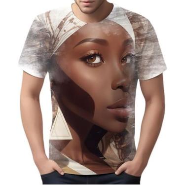 Imagem de Camiseta Camisa Mulher Africanas Raizes  Beleza Negra 1 - Enjoy Shop, 