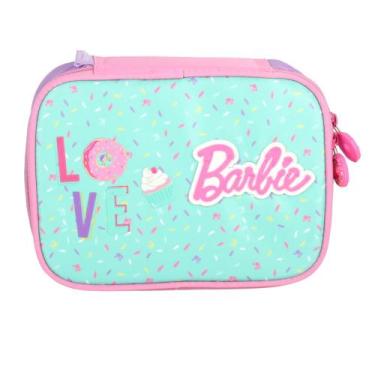 Imagem de Estojo Box 100 Pens BARBIE LOVE Turquesa - Luxcel ET47694BB
