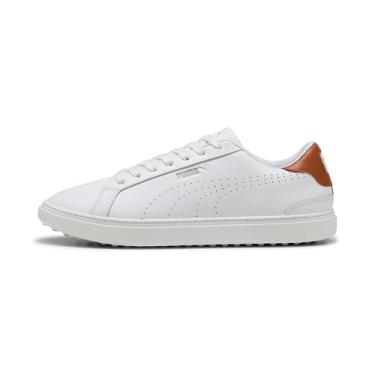 Imagem de Puma Golf Classic G Tênis masculino, PUMA WHITE-ASH GREY, 7, Puma branco-cinza, 7