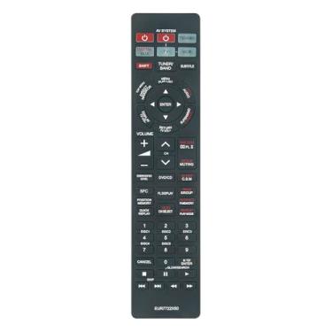 Imagem de AULCMEET EUR7722X50 Novo controle remoto de substituição adequado para sistema de som Panasonic DVD Home Theater SAHT620 SAHT920 SAHT920P SCHT670 SCHT920 SCHT928 TC14LA2 TC14LAZ