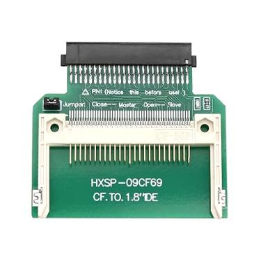 Imagem de SING F LTD Cartão adaptador de 50 pinos CF para IDE 4.6 cm cartão adaptador de flash compacto de 50 pinos compatível com Linux compatível com acessórios Win98 para placas-mãe