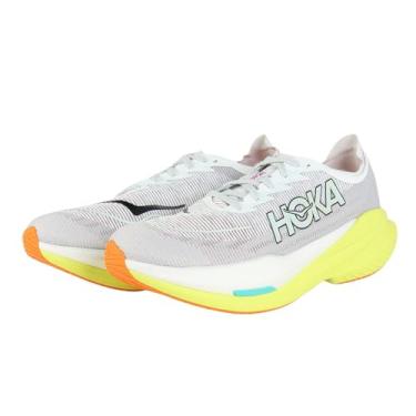 Imagem de Hoka Tênis masculino Mach X 2, Frost/Citrus, 41