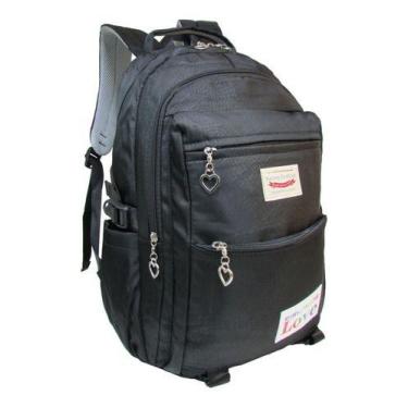 Imagem de Mochila Feminina Escolar Trabalho Bolsa Menina Fashion     - Keuven, P