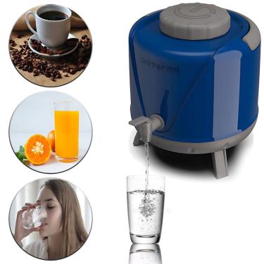 Imagem de Garrafa Térmica Galão 5 Litros Com Torneira Alça E Pés Para Café Água Suco