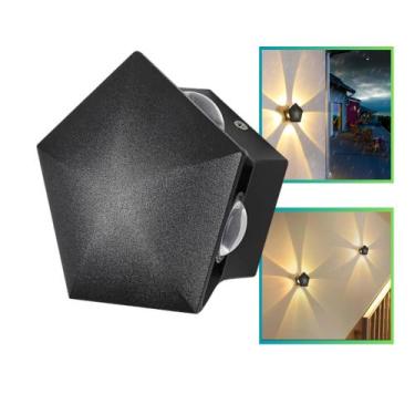 Imagem de Arandela Luminária LED Luxo Parede Moderna 6W 3000K Bivolt 5 Foco Ilum