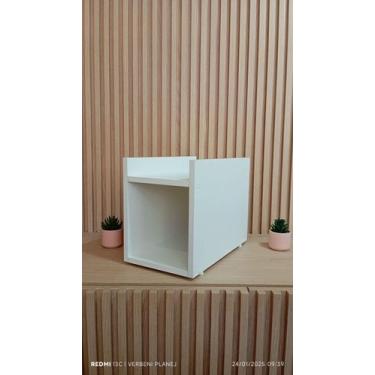 Imagem de Suporte Cpu E Nobreak Estabilizador De Mdf Branco  - Verbeni planejado