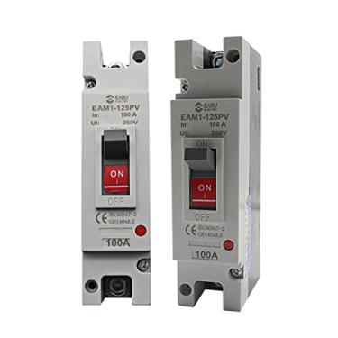 Imagem de RIQVFAEUN EAM1-125PV 1P DC caixa moldada interruptores de disjuntor interruptores de bateria solar interruptores principais de energia do carro (250A)