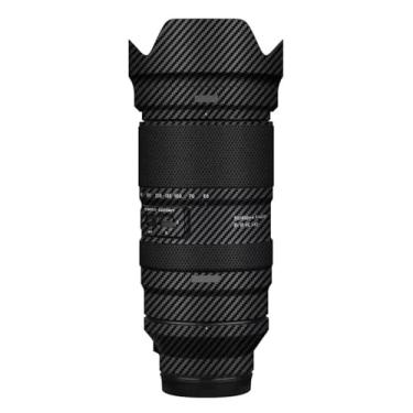 Imagem de Película adesiva de vinil Tamron 50-400 mm F4.5-6.3 adequada para Sony Mount Camera Lens Body Protective Sticker Coat 50-400 4.5-6.3 (fibra de carbono preta)