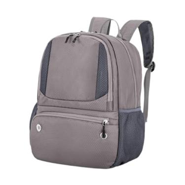 Imagem de UGPLM Mochila de Treinamento de Basquete Backpat, Cinza