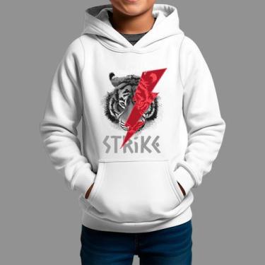 Imagem de Moletom Canguru Infanto Juvenil Algodão Casual Inverno Blusa De Frio T