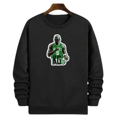 Imagem de Blusa Moletom Gola Basquete Kevin Garnett Basketball - Loja White Mamb