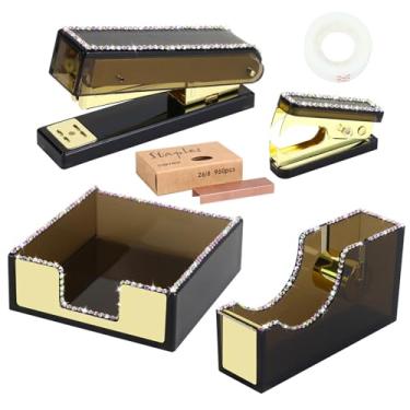 Imagem de Dispensador de bloco de notas em acrílico arco-íris 100 peças 28 mm clipes de papel coloridos arco-íris clipes magnéticos dispensador de papel moderno conjunto organizador de mesa, Rainbow, Paper Clips+Memo Holder