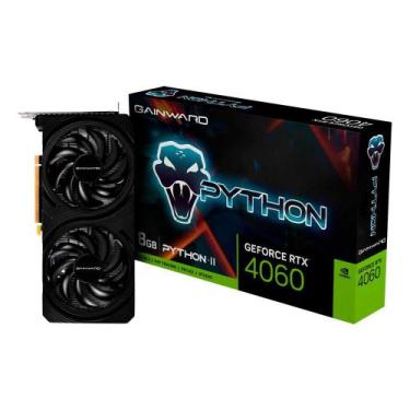 Imagem de Placa de Vídeo GainWard GeForce RTX 4060 Python II, 8GB, GDDR6, 128bit