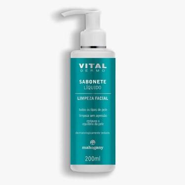 Imagem de Mahogany sabonete liquido facial dermo vital 200ml