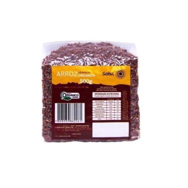 Imagem de Arroz Vermelho Orgânico Integral à Vácuo Solst 500 G