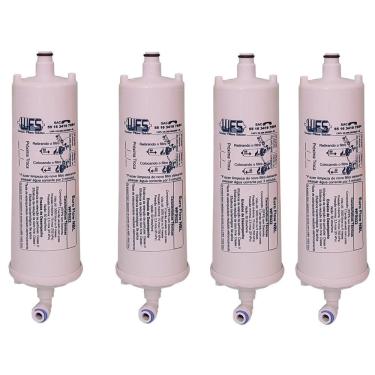 Imagem de Kit 4 Filtros Refil Purificador Europa Noblesse Da Vinci Cta