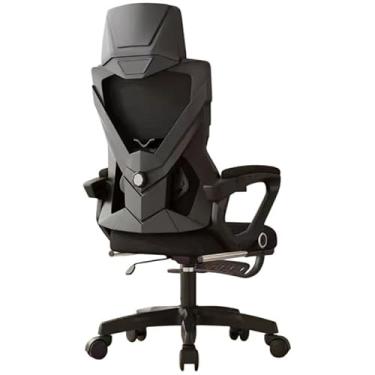 Imagem de Cadeira Escritório Reclinável Giratória Ergonômica Tela Mesh(Preta)