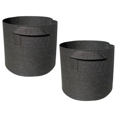Imagem de Ioensy 2pcs cultivam sacos de plantador com alças reforçadas sacos de cultivo de batata espessados ​​vasos de tecido não tecido para batatas estufa, 5 Galões