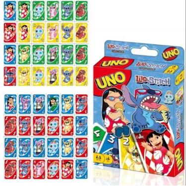Imagem de UNO Stitch  Jogo de Cartas Divertido para Toda a Família - UNO FLIP