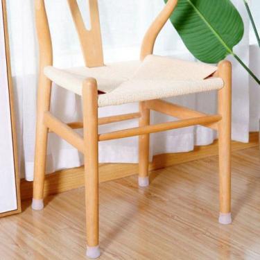 Imagem de Kit C/16 Protetor de Silicone para Pés de Cadeira e Mesa Pés Pezinho R