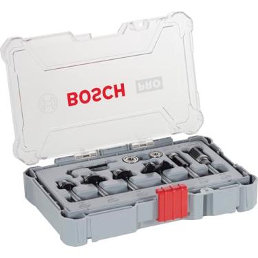 Imagem de Bosch Jogo de fresas Standard encaixe de 1/4''