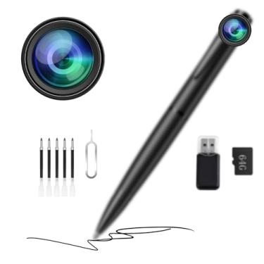 Imagem de GHYREX Câmera 1080P - Câmera Corporal Com 64G - Câmera Para Segurança Doméstica E Interna - Bateria De Longa Duração