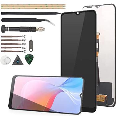 Imagem de YWLRONG Tela de substituição para Boost Mobile Celero 5G LCD Touch Display digitalizador para Boost Mobile Celero 5G com kit (preto)