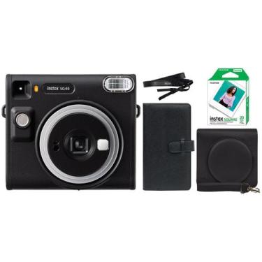 Imagem de Câmera instantânea Fujifilm Instax Square SQ40 preta +20 filmes