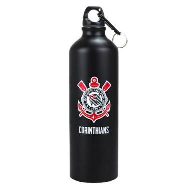 Imagem de Garrafa Corinthians Alumínio 750 Ml - Qh075-1-B - Mileno