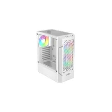 Imagem de Gabinete Gamer Gamdias Aura GC7 WH, Mid Tower, ARGB, ATX, Lateral em Vidro Temperado, Branco - AURA GC7 WH ARGB