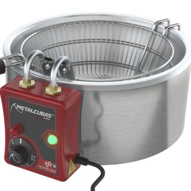 Imagem de Fritadeira Tacho Elétrica Metalcubas 5 Litros Tfre5 127v