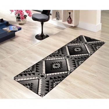 Imagem de Passadeira Tapete 0,66 X 1,80 M Antiderrapante Preto Pa-18